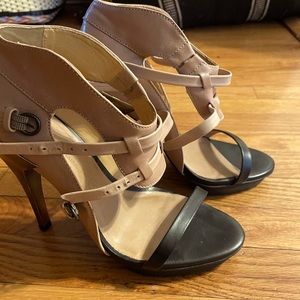 NWOT All Saints Platform Heels: fun, sassy 3.5in